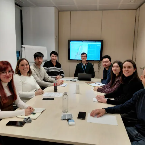 Equipo de Ineco que ha participado en estos trabajos