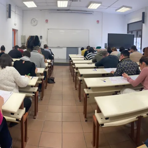 An 85% participation rate was recorded in the in‑person tests for Madrid‑based positions