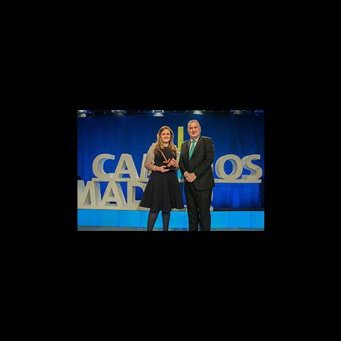 María Sánchez-Palomo elegida mejor ingeniera joven de la Demarcación de Madrid