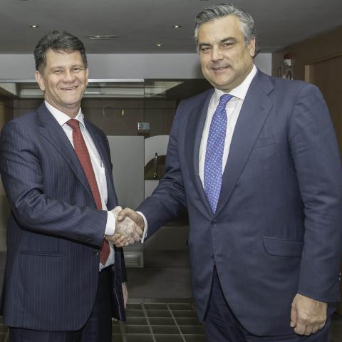 EPL President meets with Jesús Silva at our headquarters