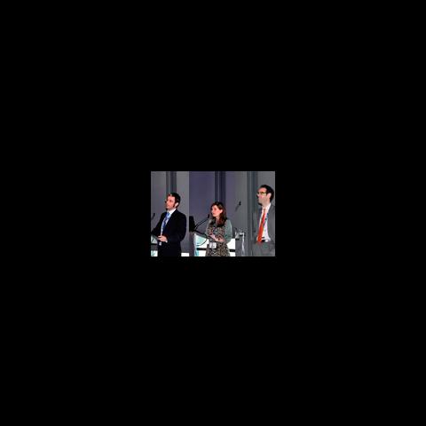Luis Paisán, Carolina Ajates y José Manuel Rísquez; expertos de Ineco, ponentes en World ATM Congress