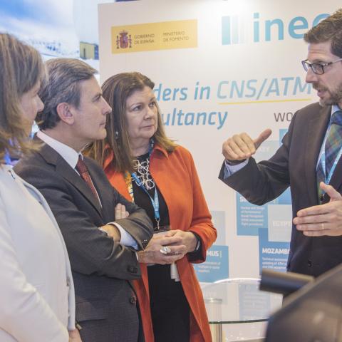 Ineco presente en la gran cita mundial del tráfico aéreo