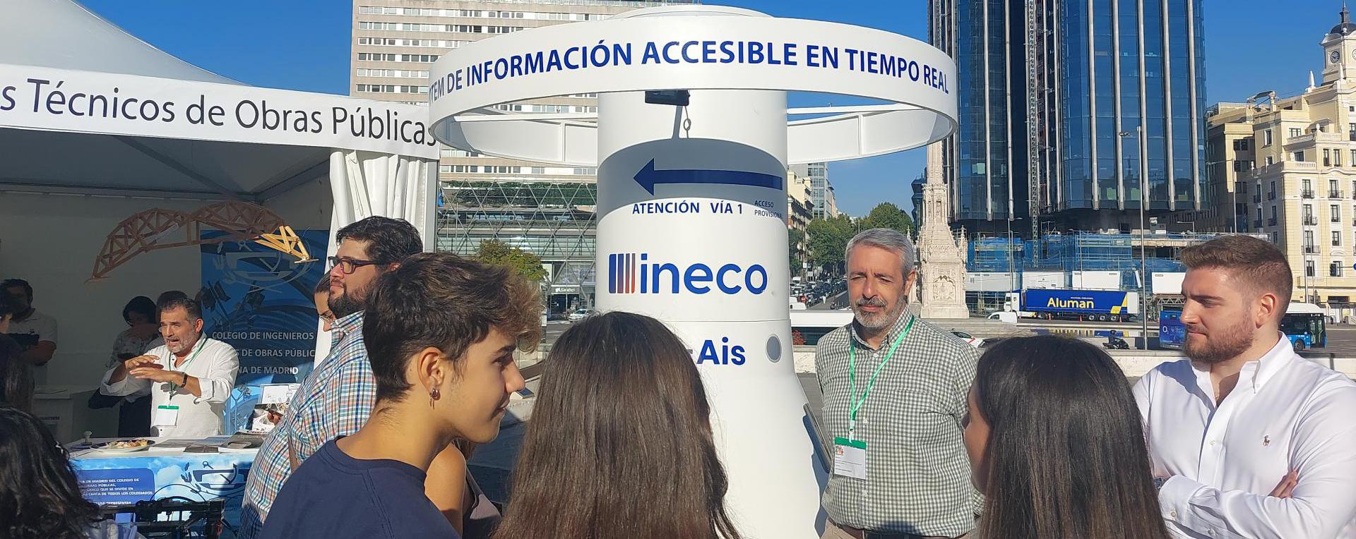 Nuestra compañía ha puesto a disposición de los visitantes “T-Ais”, la nueva solución innovadora desarrollada por Ineco que, mediante un sistema de información en tiempo real, facilita la accesibilidad universal a viajeros.