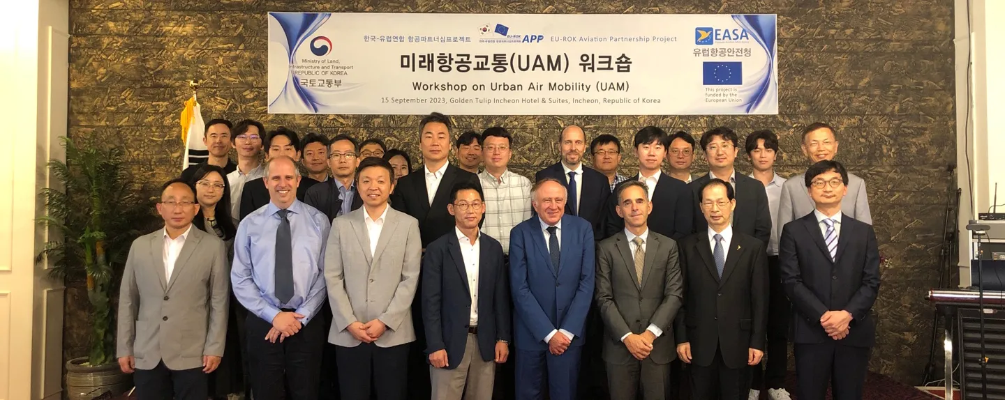 Nuestro experto en Drones y U-space, Víctor Gordo, ha participado, como ‘Lead Drone Expert’, en las jornadas de colaboración entre la UE y las autoridades de aviación de Japón y Corea del Sur. 