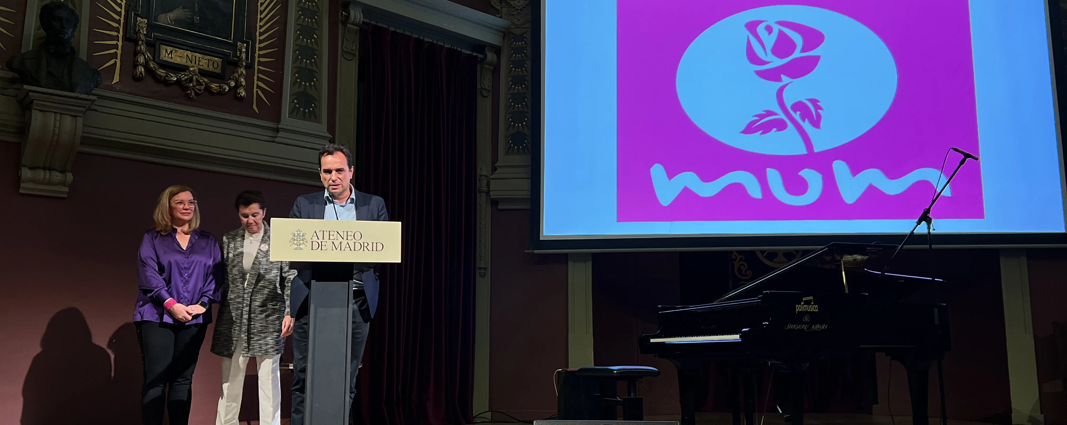 The president of Ineco, Sergio Vázquez Torrón, received the award at this event