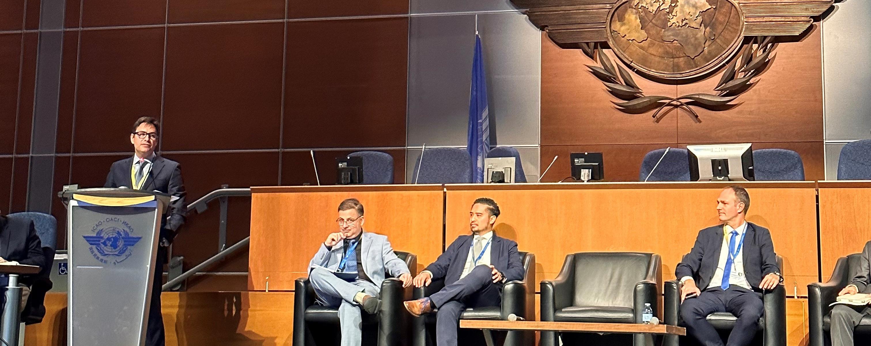 Javier de Andrés, durante su intervención