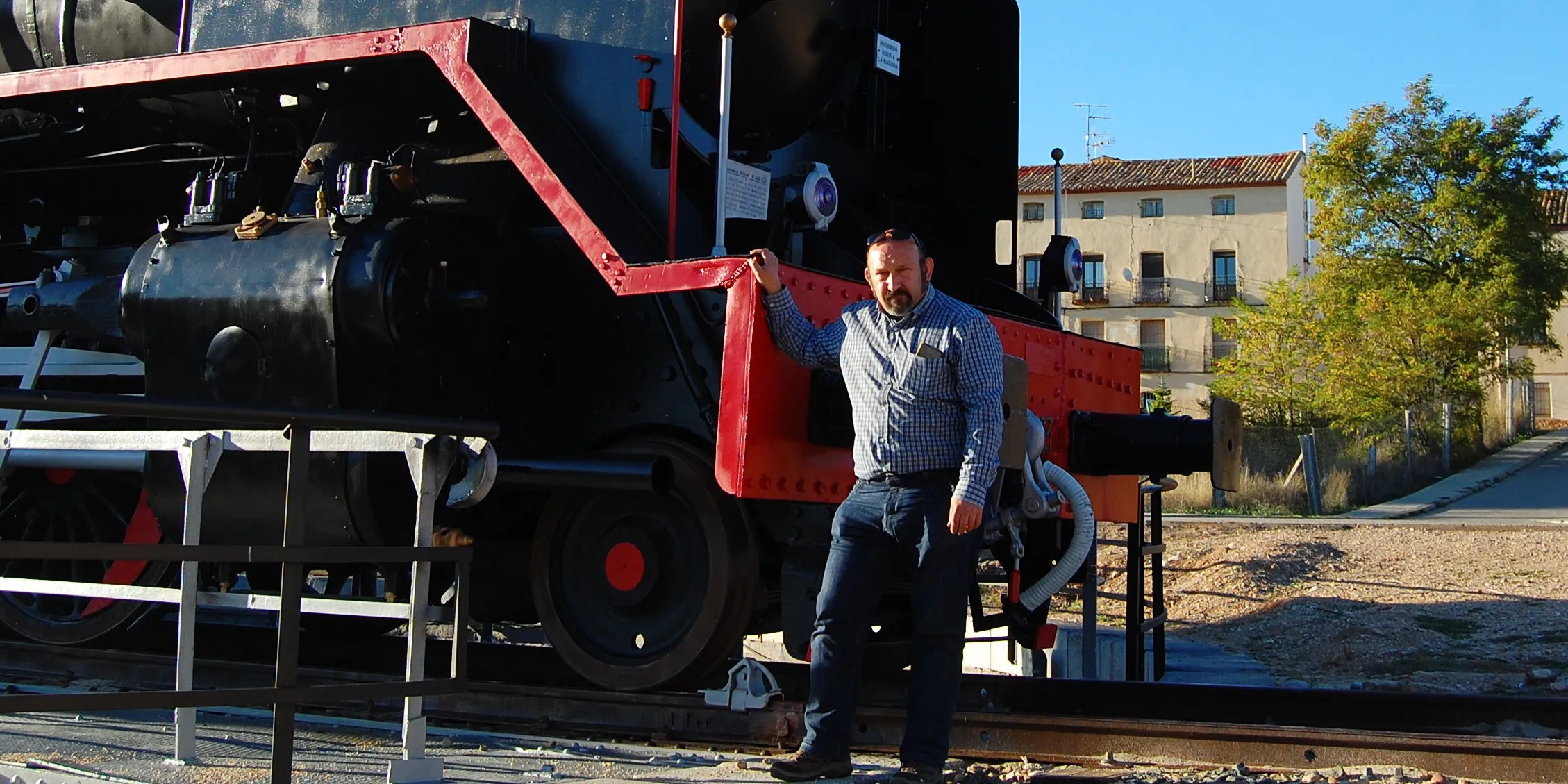 Fernando Díez, author of 'La Ilus-tracción ferroviaria española'