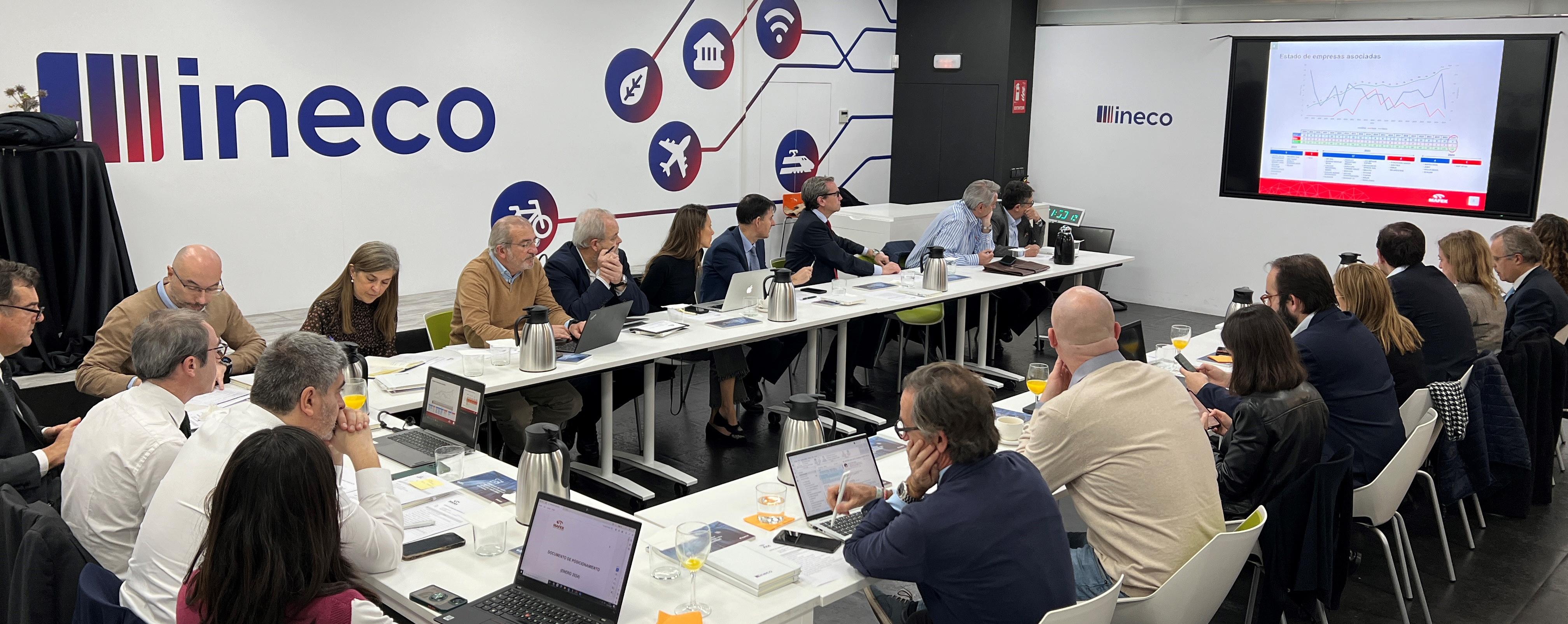 Primer comité de dirección del año de Mafex, la Asociación de la Industria Ferroviaria Española