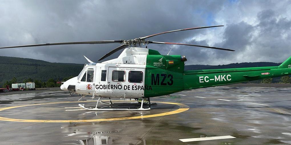 Helipads are crucial tools in the fight against forest fires.