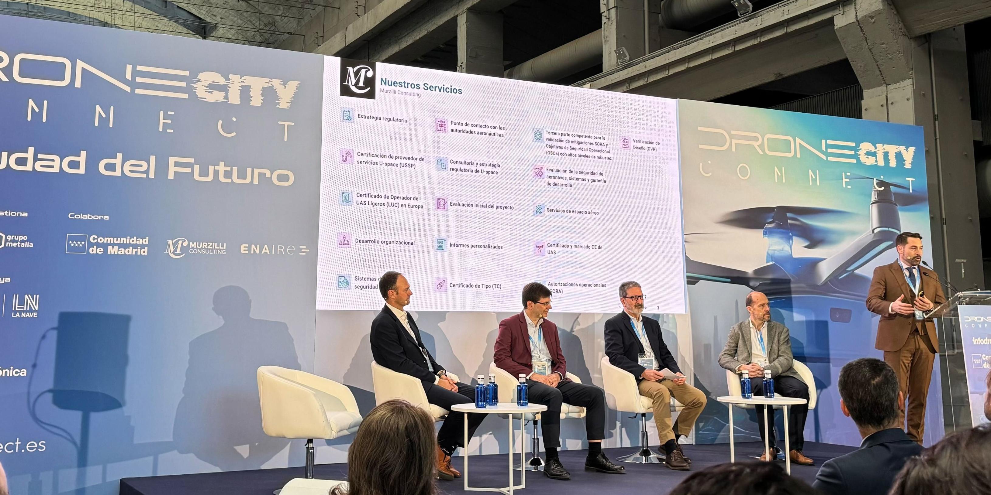 Víctor Gordo highlighted the difficulty faced by drone operators in obtaining the necessary permits to carry out their flights, which is putting a brake on the development of the sector