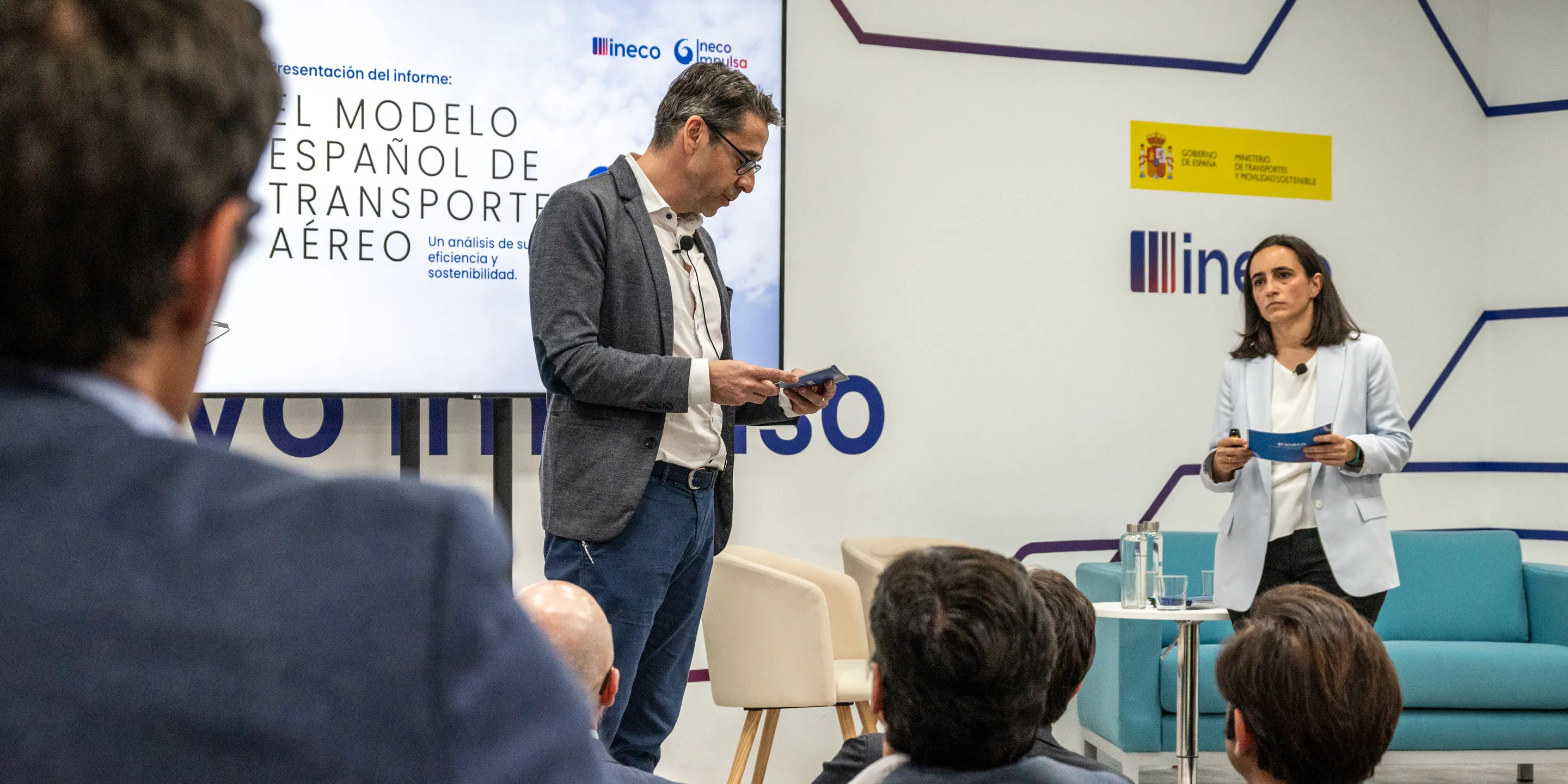 Imagen de la presentación del informe