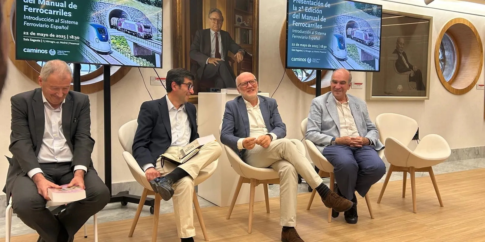 Moisés Gilaberte, National Business General Director at Ineco, not only participated in the event but also as one of the co-authors of this book.