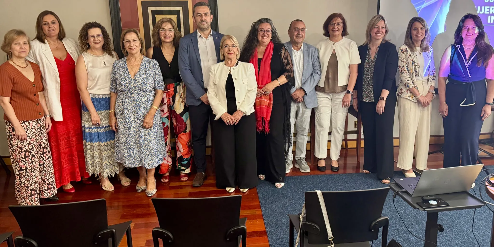 Imagen de las participantes en las jornadas