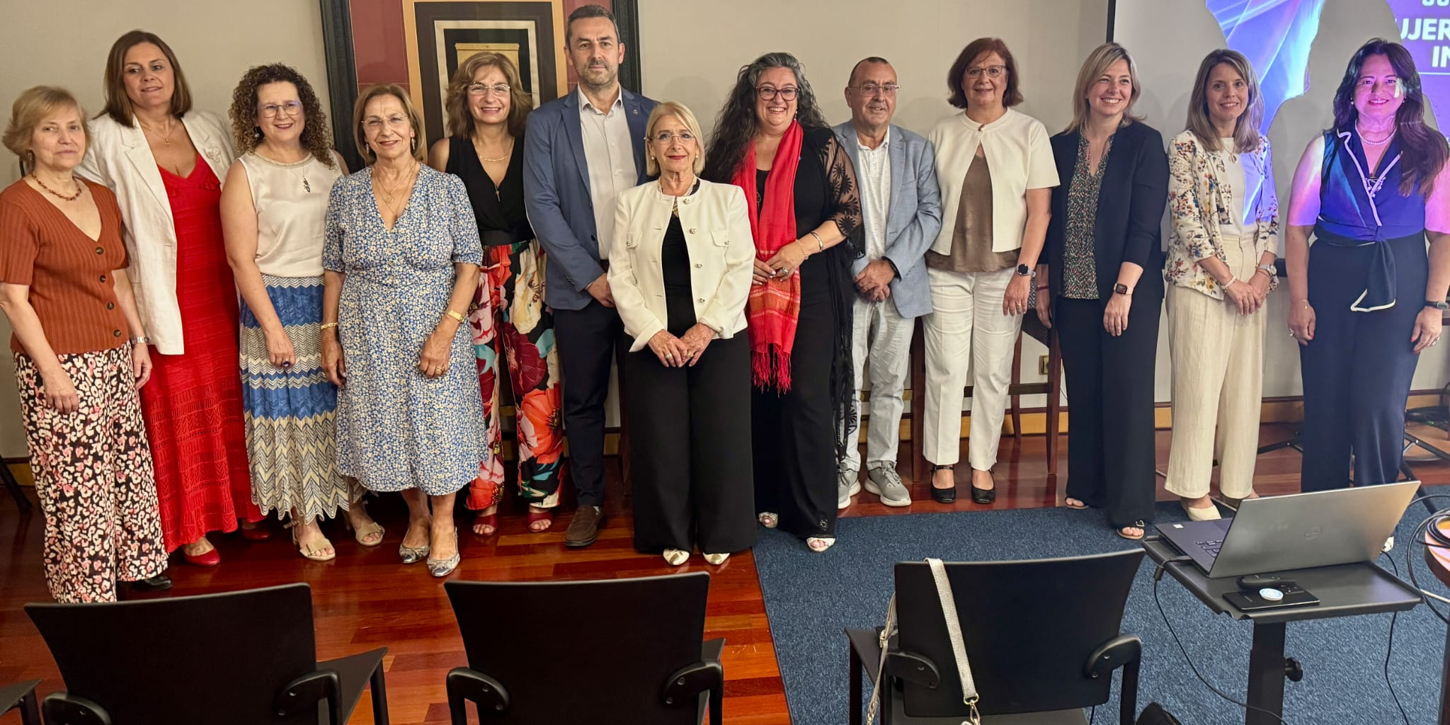 Imagen de las participantes en las jornadas