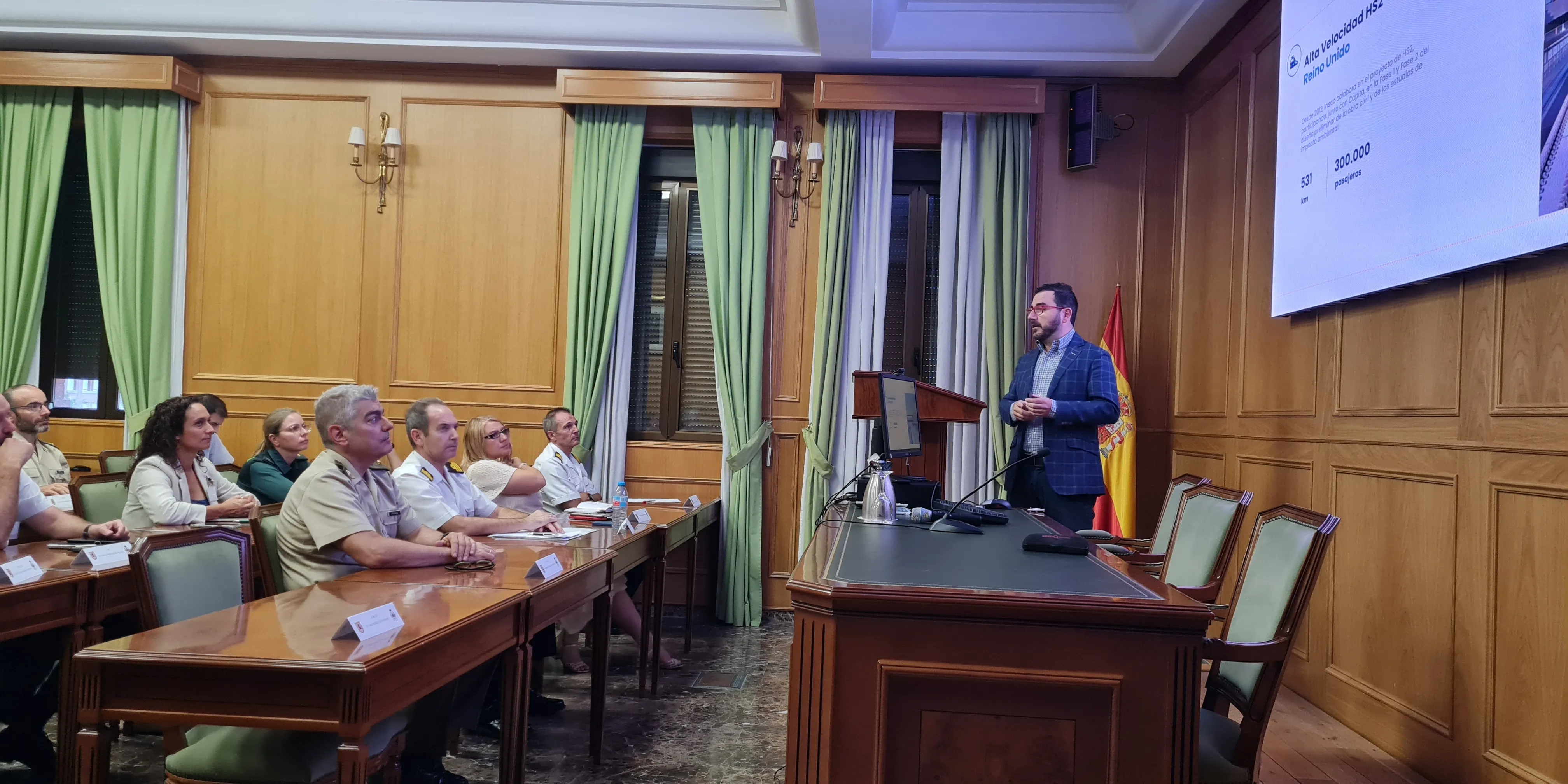 Snapshot from Pedro Saldaña’s presentation at CESEDEN