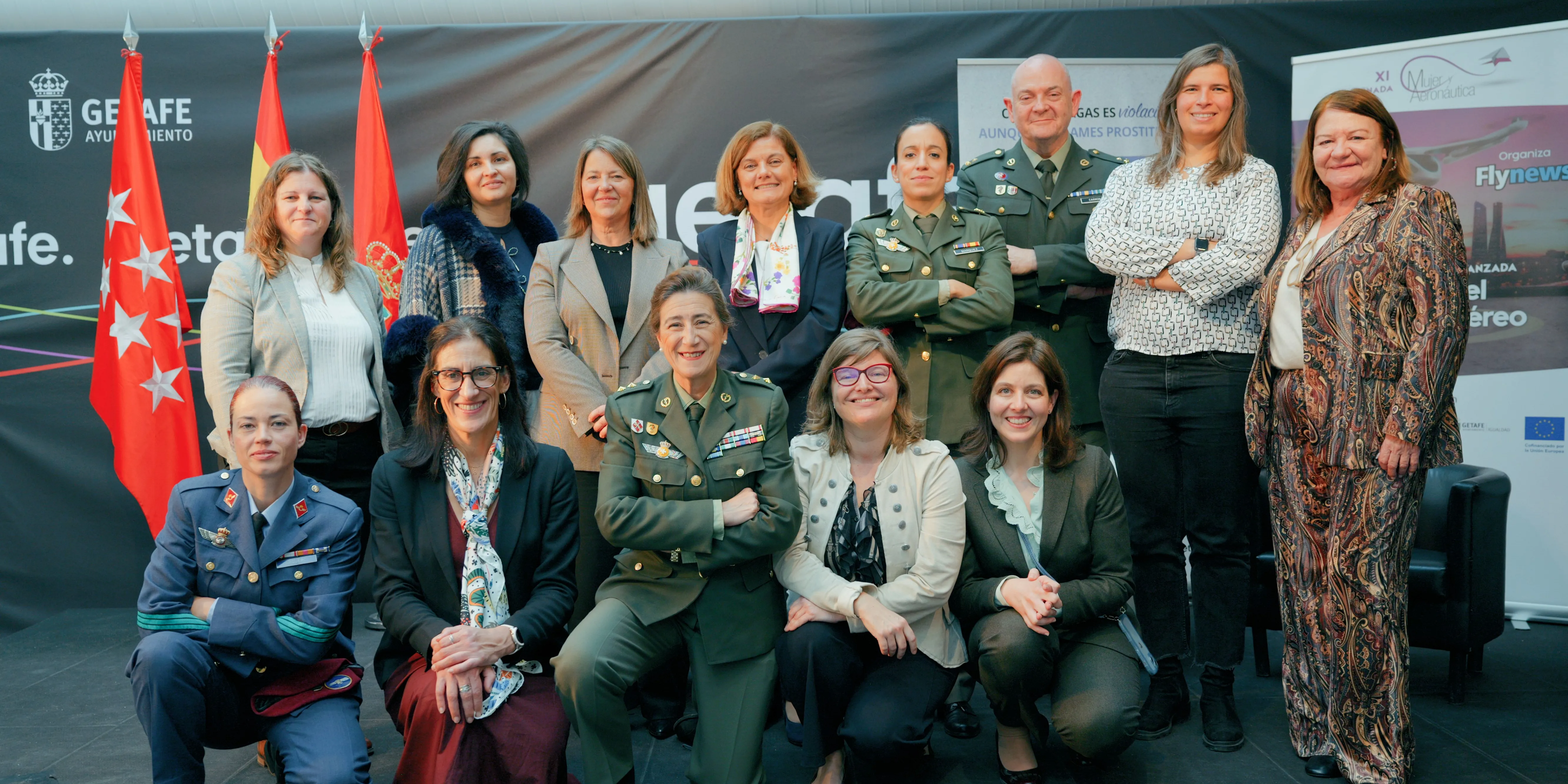 Ineco en la XI Jornada Mujer y Aeronáutica organizada por el Ayuntamiento de Getafe.