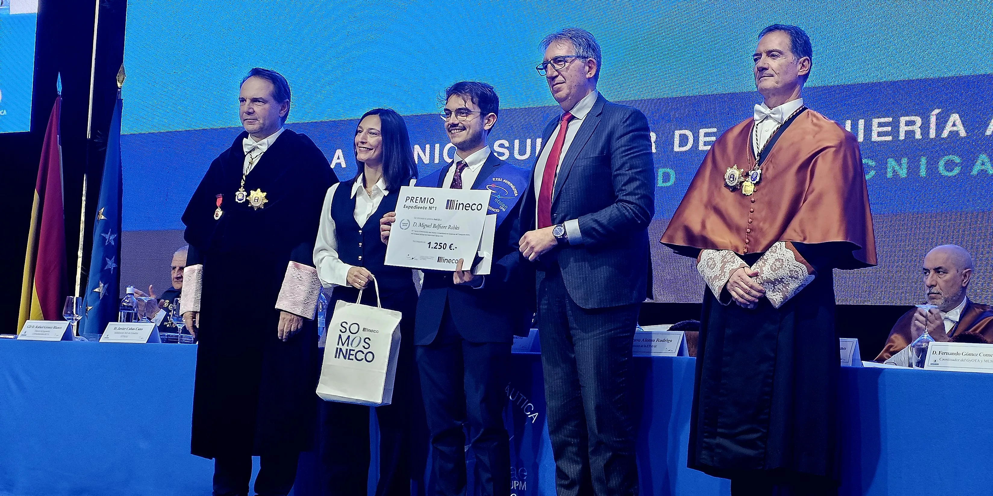 El galardón ha recaído en Miguel Belfiore, en reconocimiento a su excelencia académica