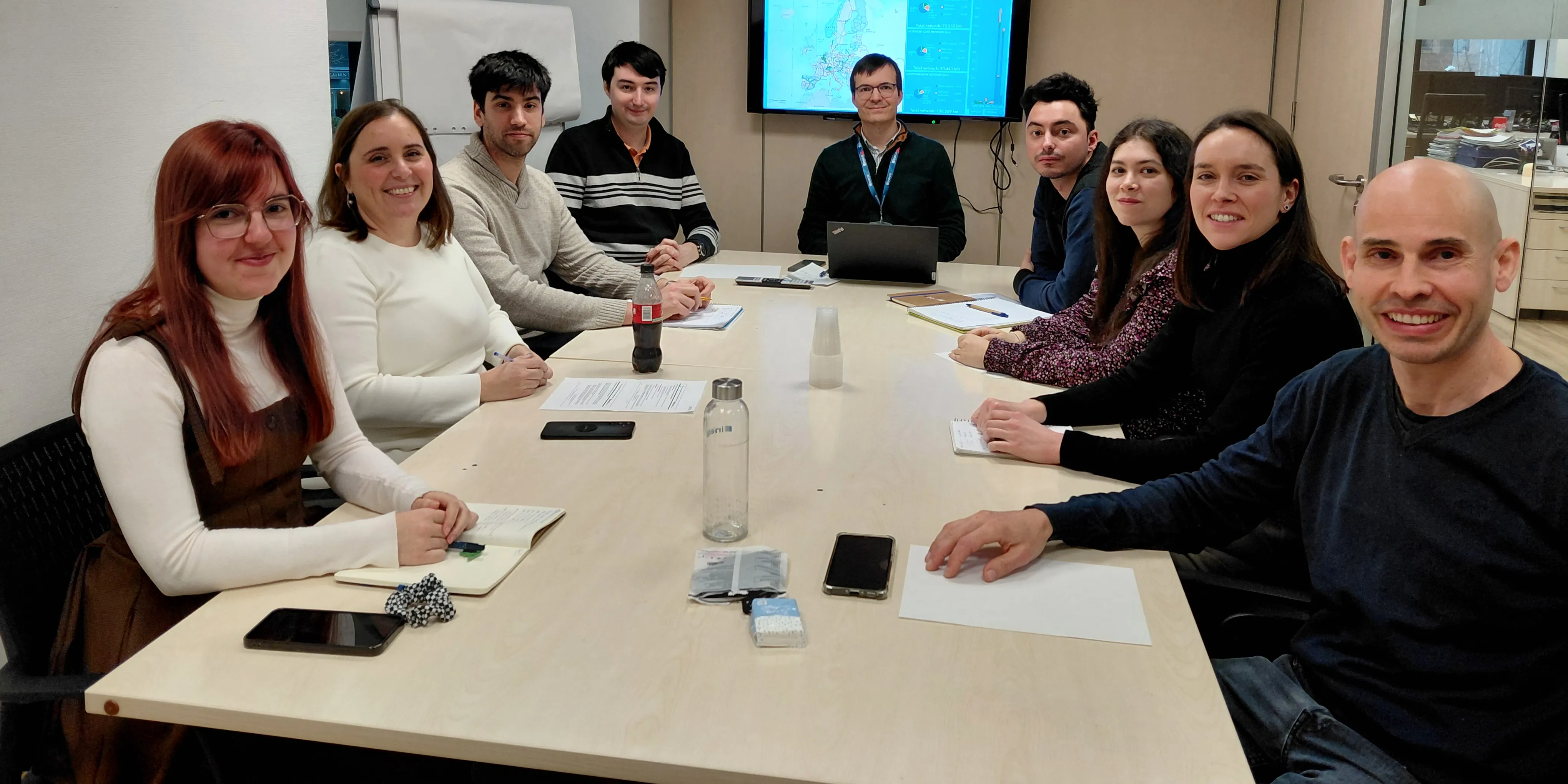 Ineco team involved in this work