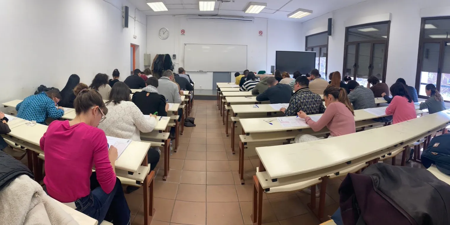 An 85% participation rate was recorded in the in‑person tests for Madrid‑based positions