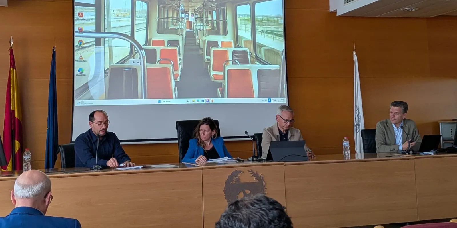 En su participación, Olivé abordó el impacto que tendrá el Corredor Mediterráneo sobre la movilidad de viajeros en todos sus niveles