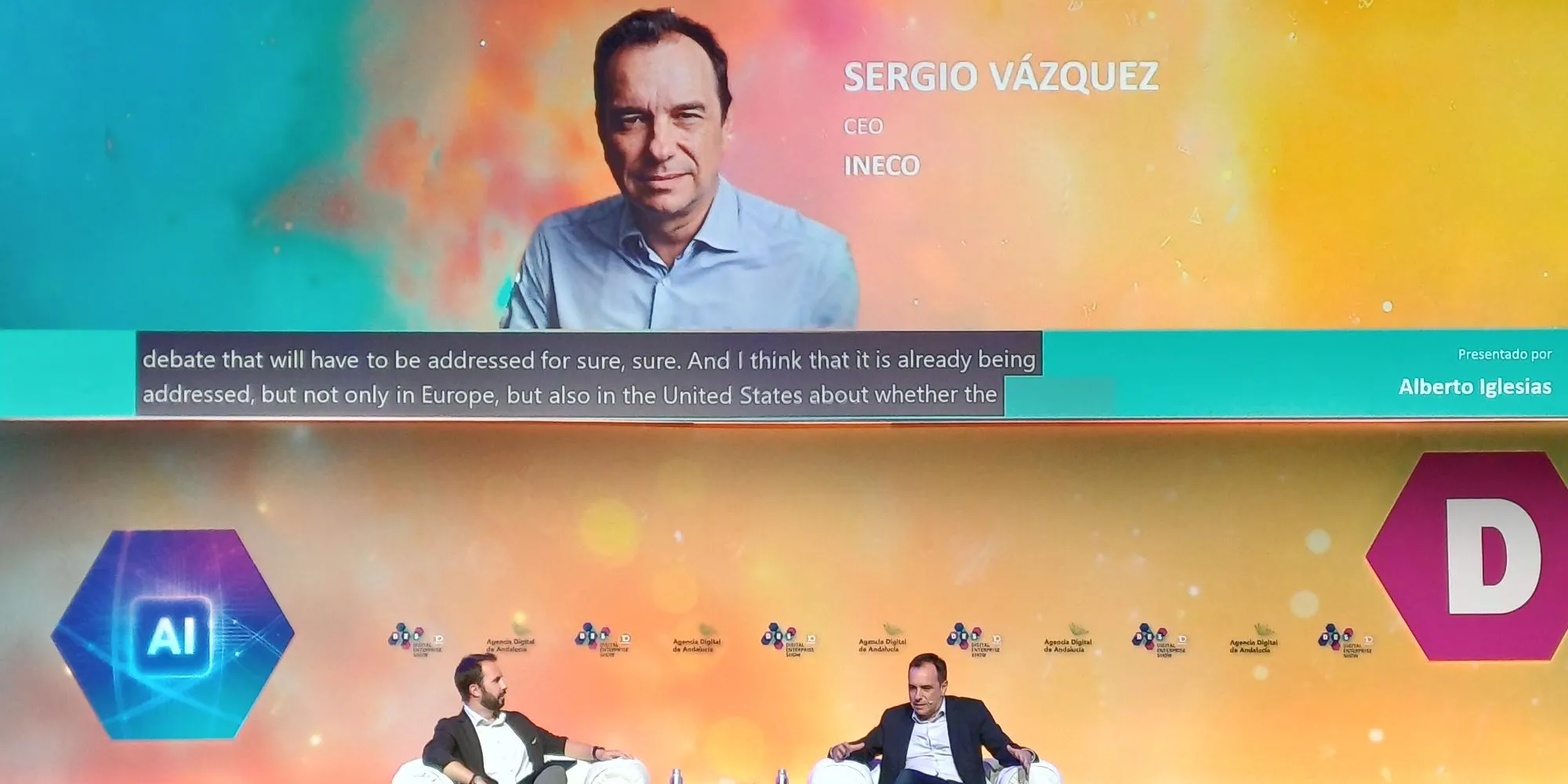 “Thus far, the economic impact of AI, broadly speaking, has been a transfer of income from other sectors to large technology companies,” said Sergio Vázquez Torrón.