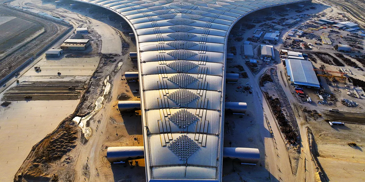 Kuwait International Airport’s new Terminal 2 will cover 710,000 square metres and be capable of handling up to 50 million passengers annually