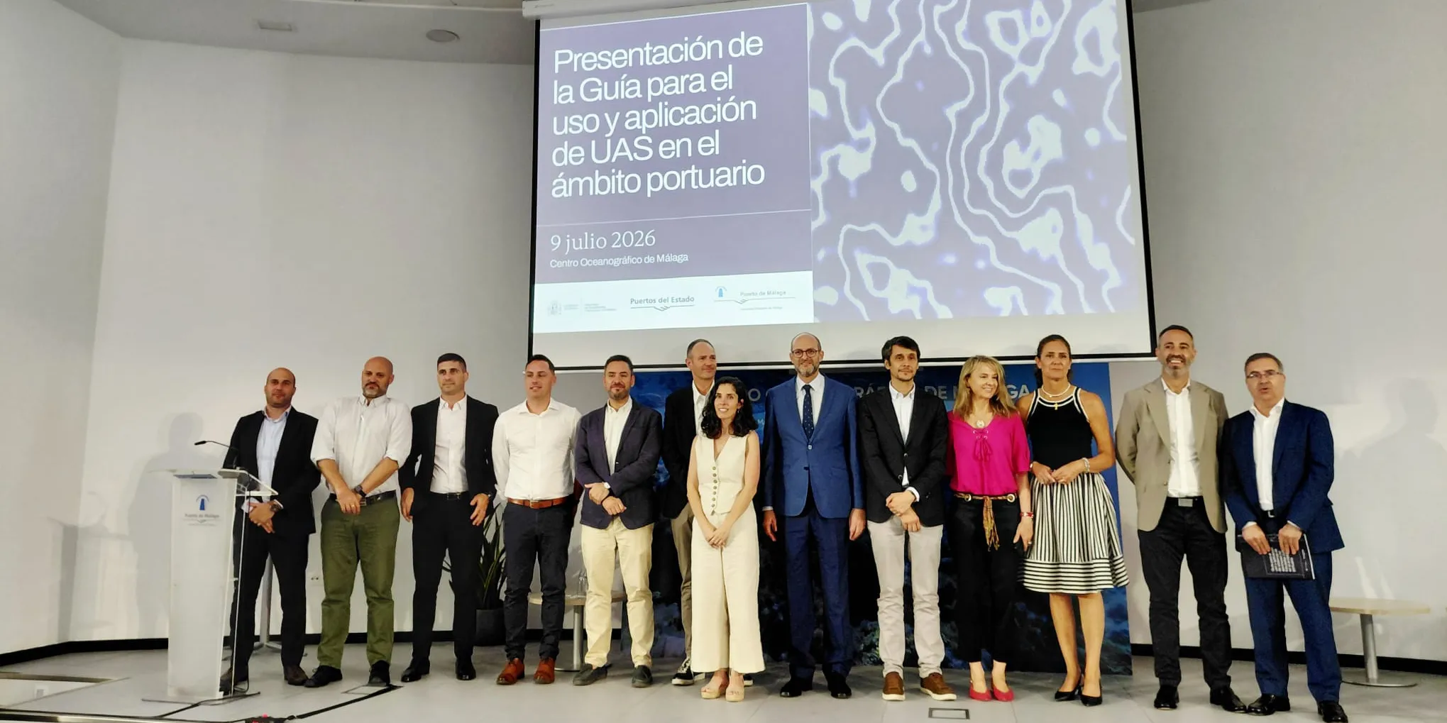 La guía ha sido presentada en Málaga durante una jornada presidida por el secretario general de Transportes Aéreo y Marítimo, Benito Núñez, y el presidente de Puertos del Estado, Gustavo Santana