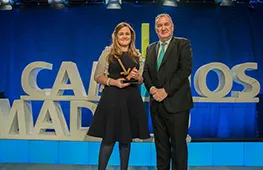 María Sánchez-Palomo elegida mejor ingeniera joven de la Demarcación de Madrid