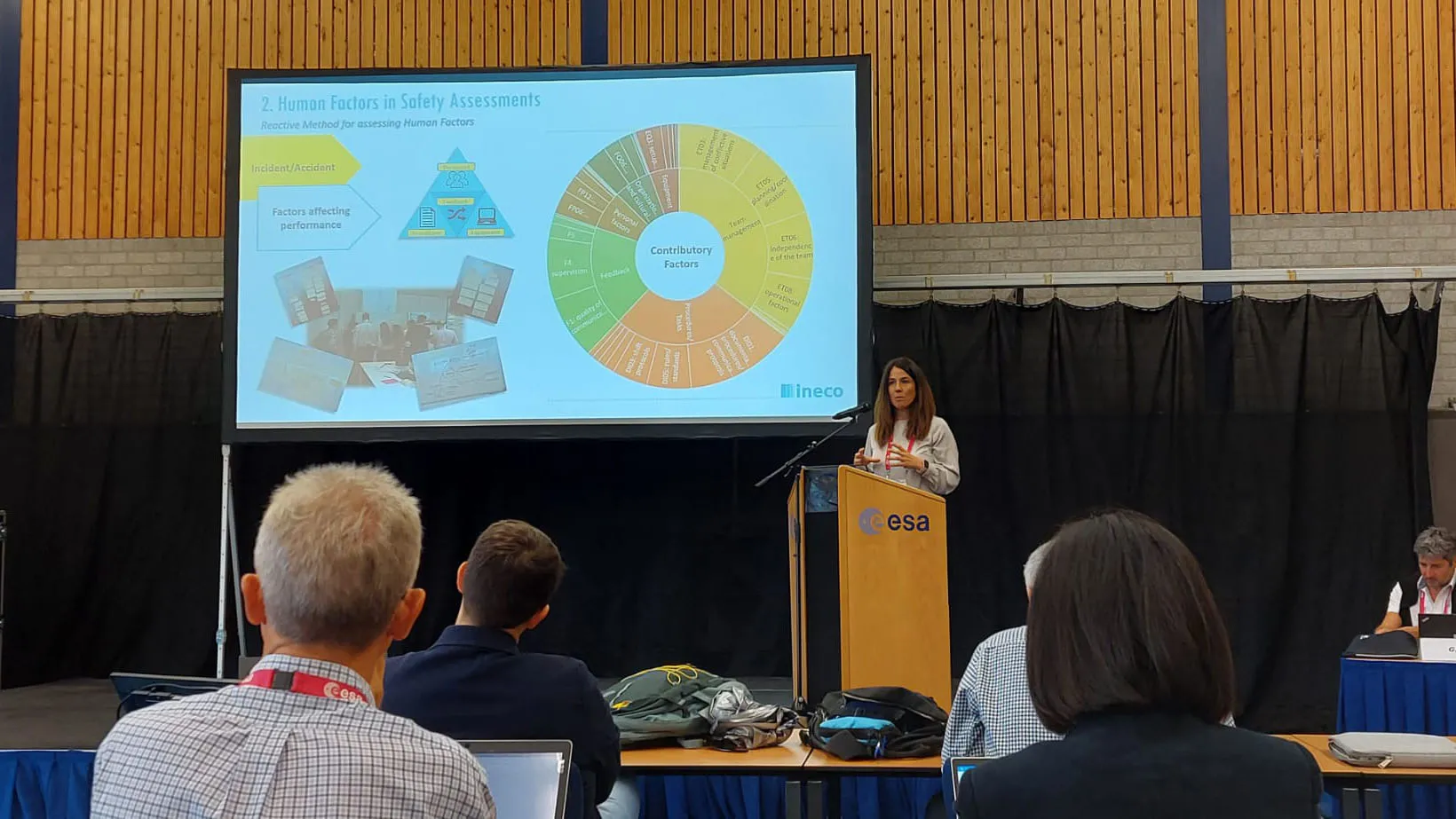 Una presentación sobre Factor Humano premiada en la “1st ESA RAMS Conference”