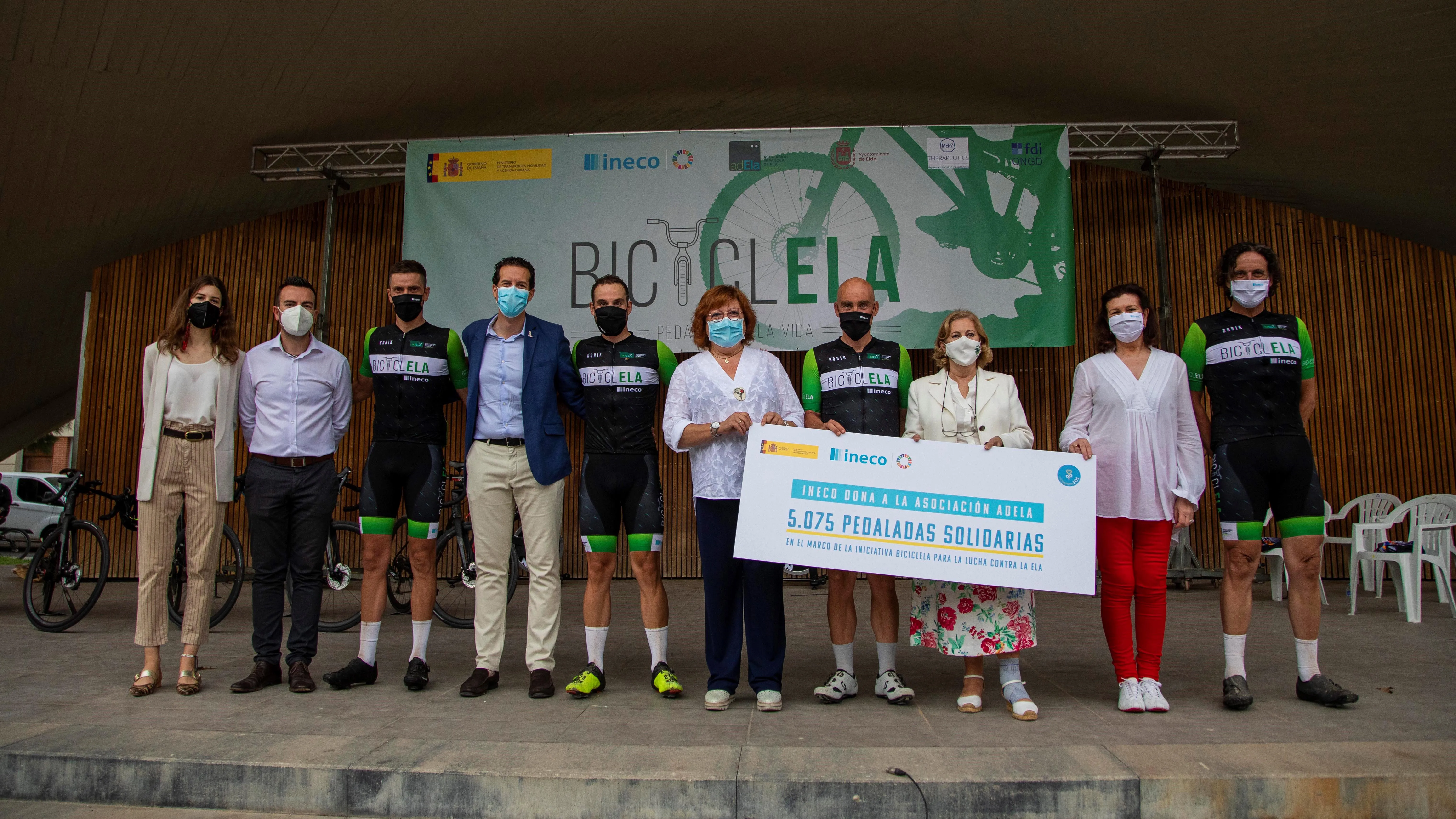 Más de 400 kilómetros en bicicleta por la vida