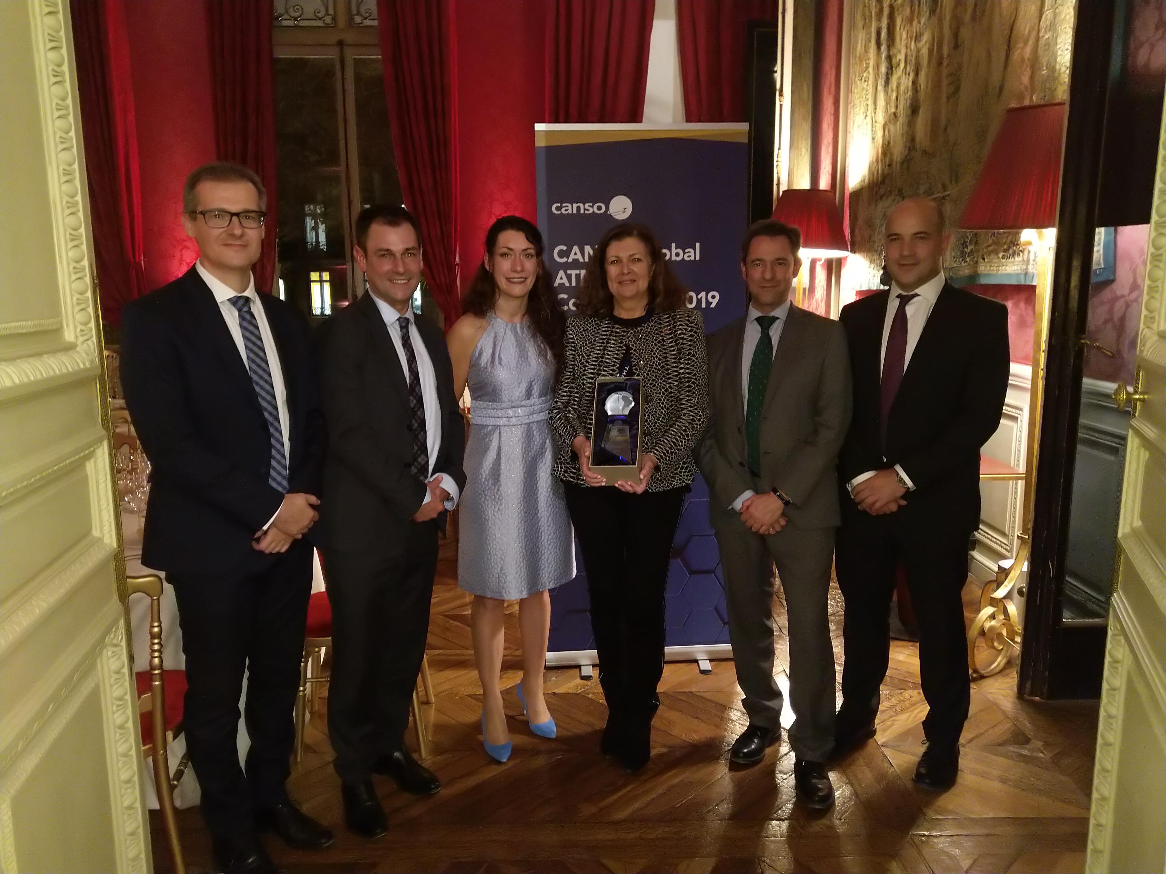 La ingeniería española Ineco premiada a nivel mundial por CANSO por su innovador proyecto de seguridad aérea