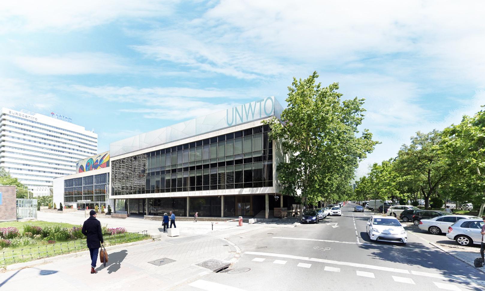 The new headquarters of the World Tourism Organization with the hallmark of Ineco