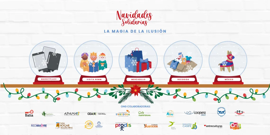 Las Navidades Solidarias de Ineco llevan magia de ilusión a más de 2.500 personas