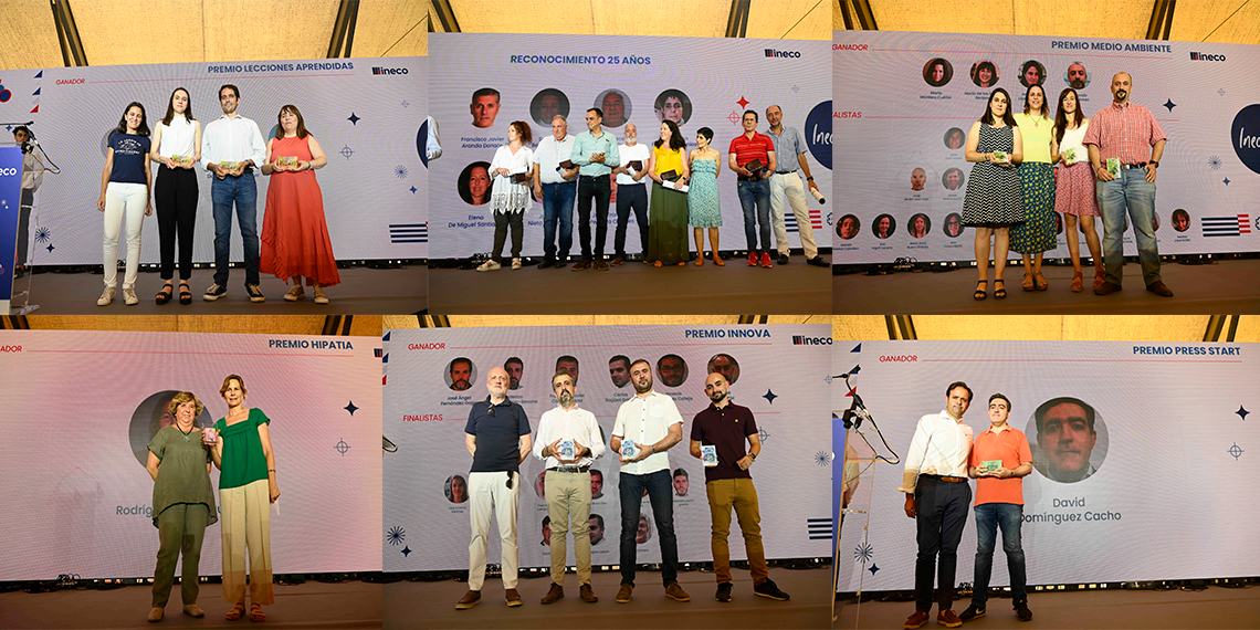 Ineco recognises the talent of its professionals with its annual awards ceremony