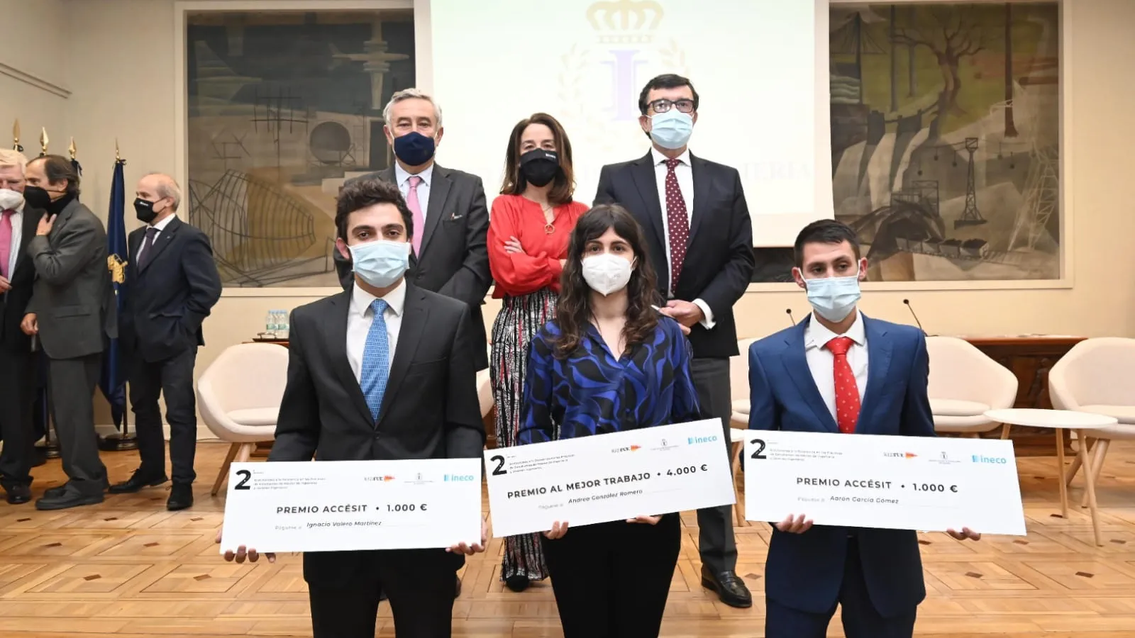 Award Ceremony of the II Contest of Distinctions for Excellence in Engineering Student Practices