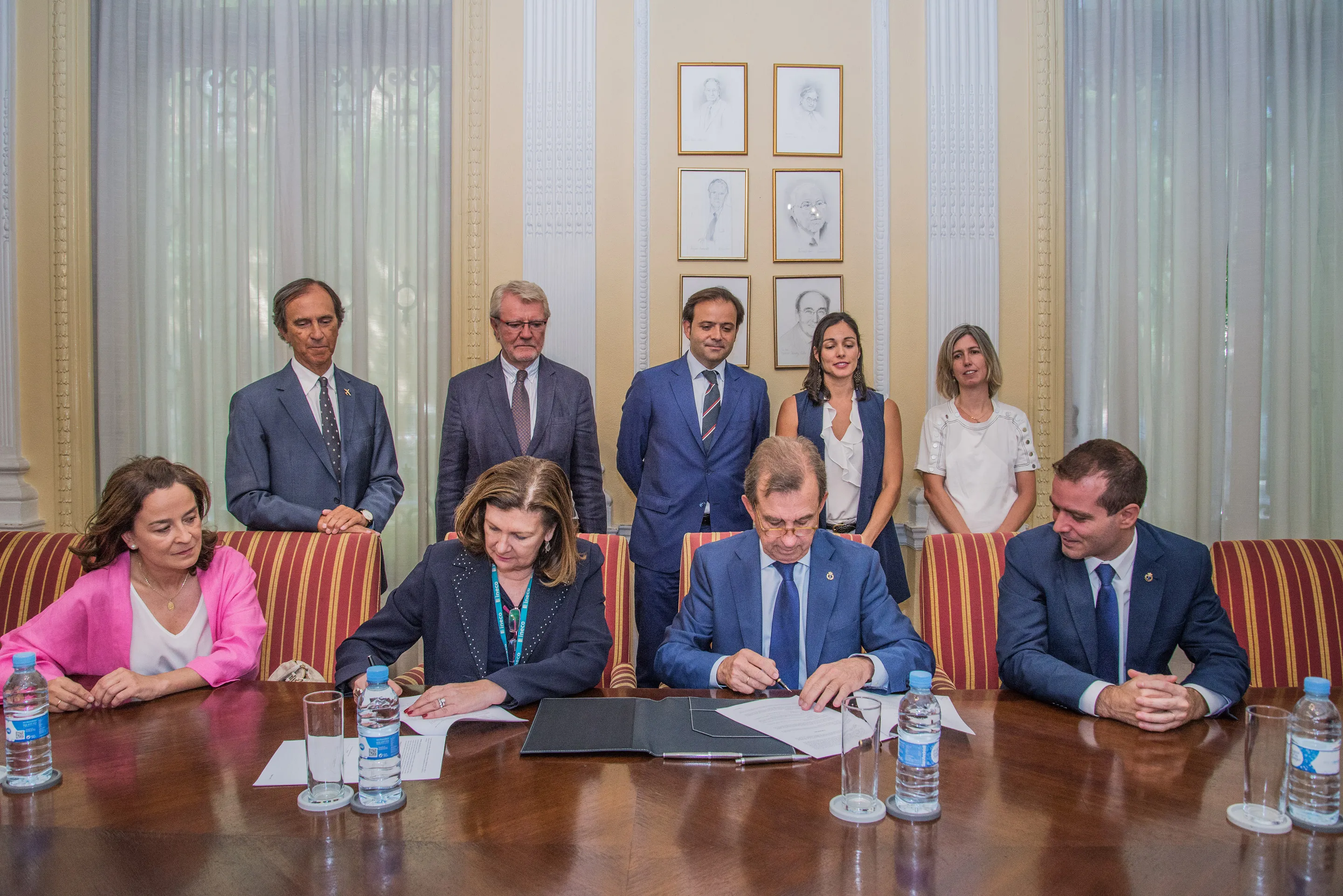 Ineco y el Instituto de la Ingeniería de España firman un convenio para la creación del Concurso de Distinciones a la Excelencia en las Prácticas de Alumnado de Ingeniería