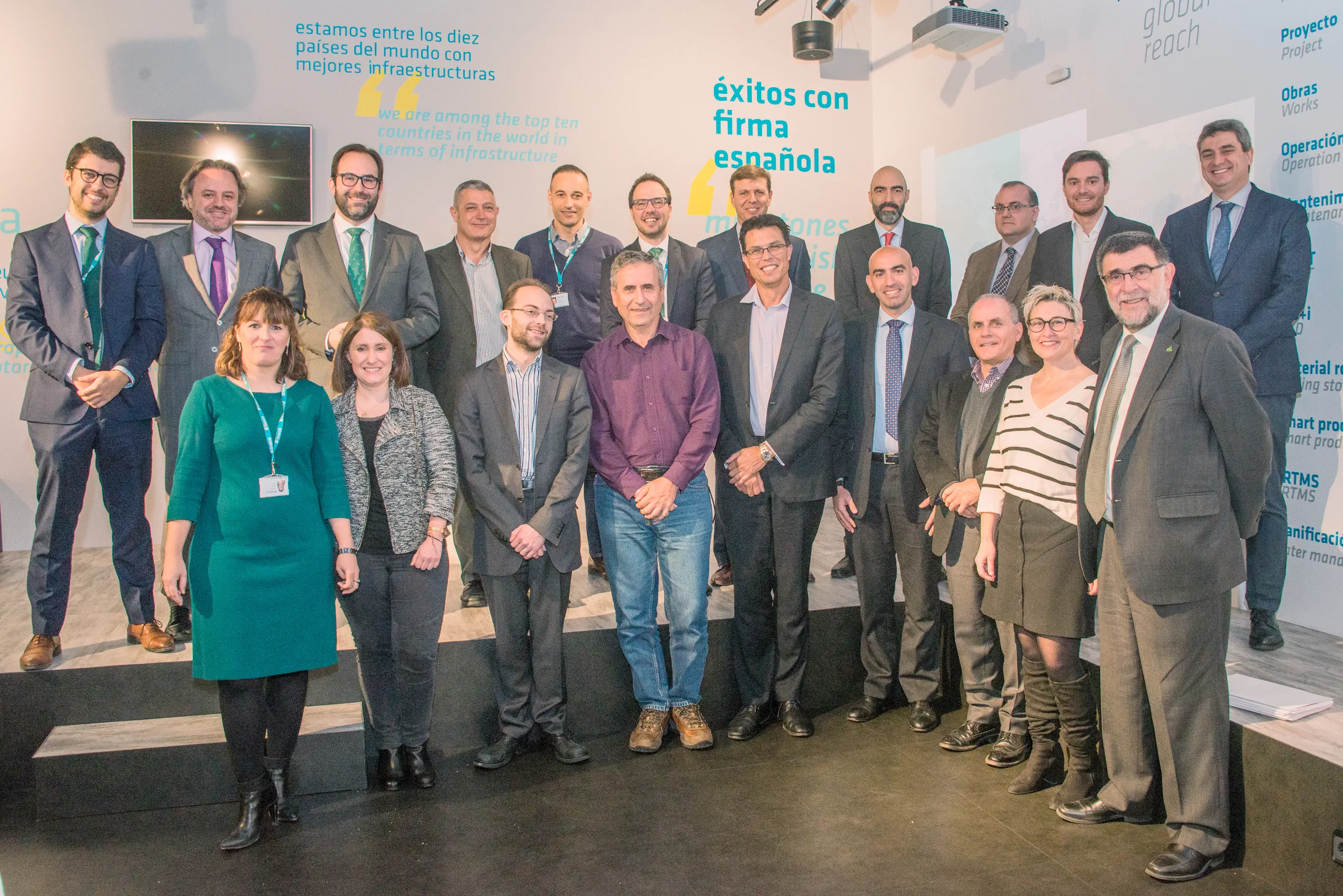 Ineco presente en los cinco continentes