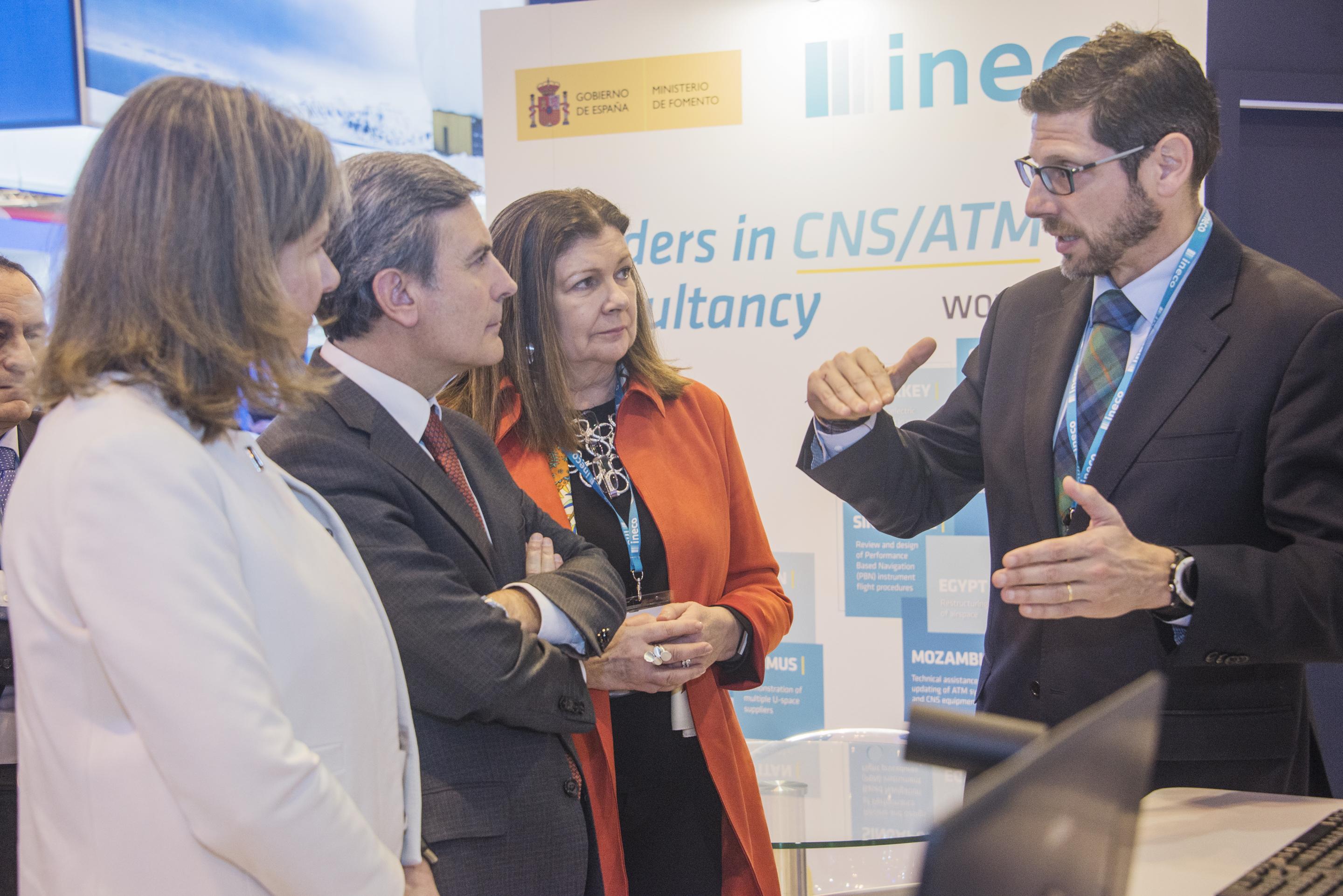 Ineco presente en la gran cita mundial del tráfico aéreo
