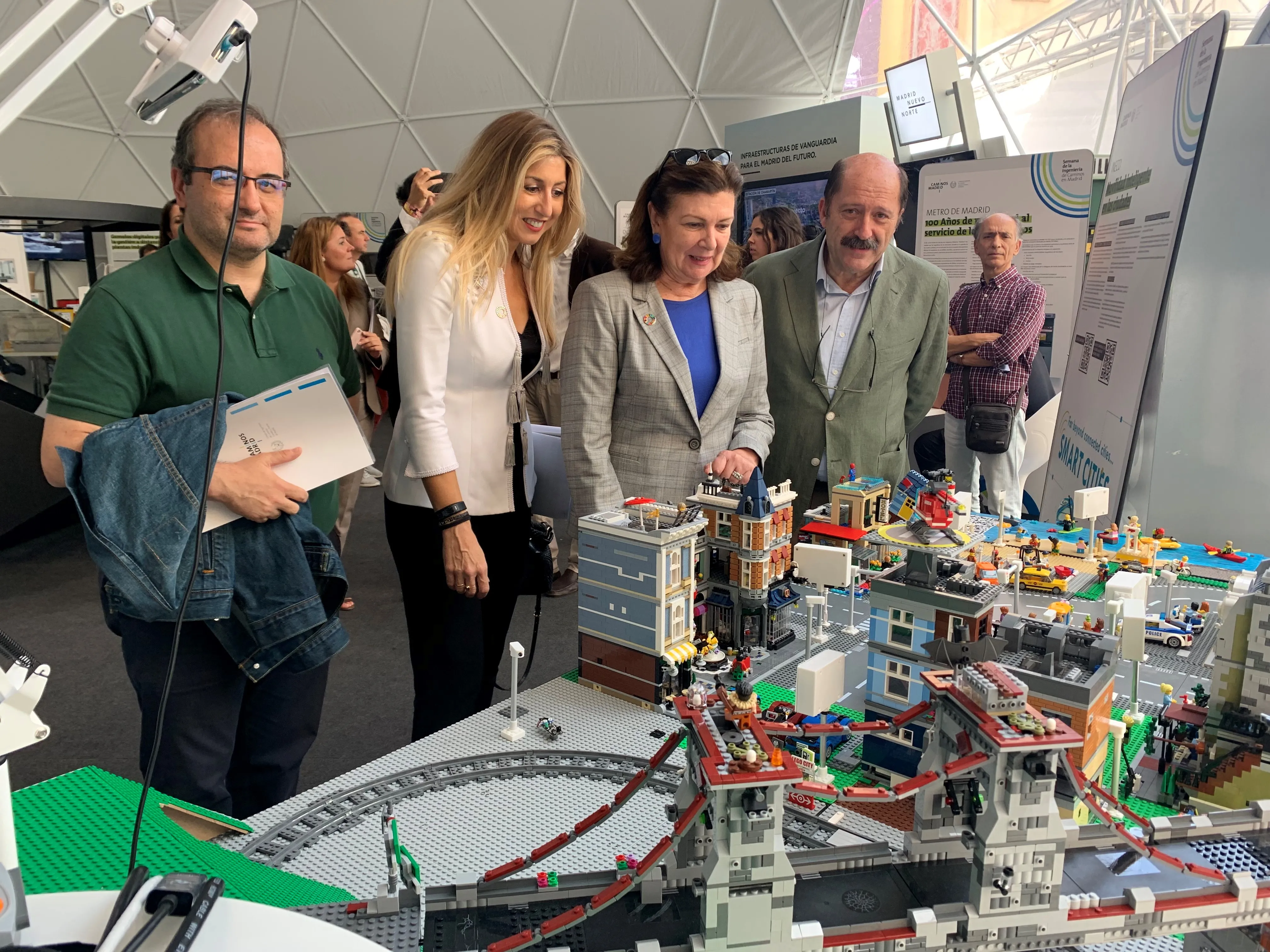 La presidenta de Ineco, en la Semana de la Ingeniería de Caminos en Madrid