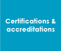 Certifications & accreditations